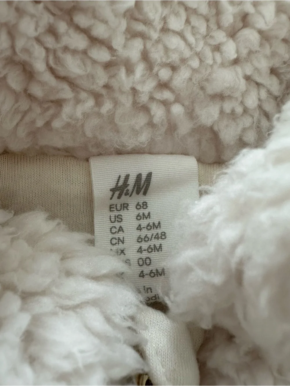 H&M Faux Shearling Jacket